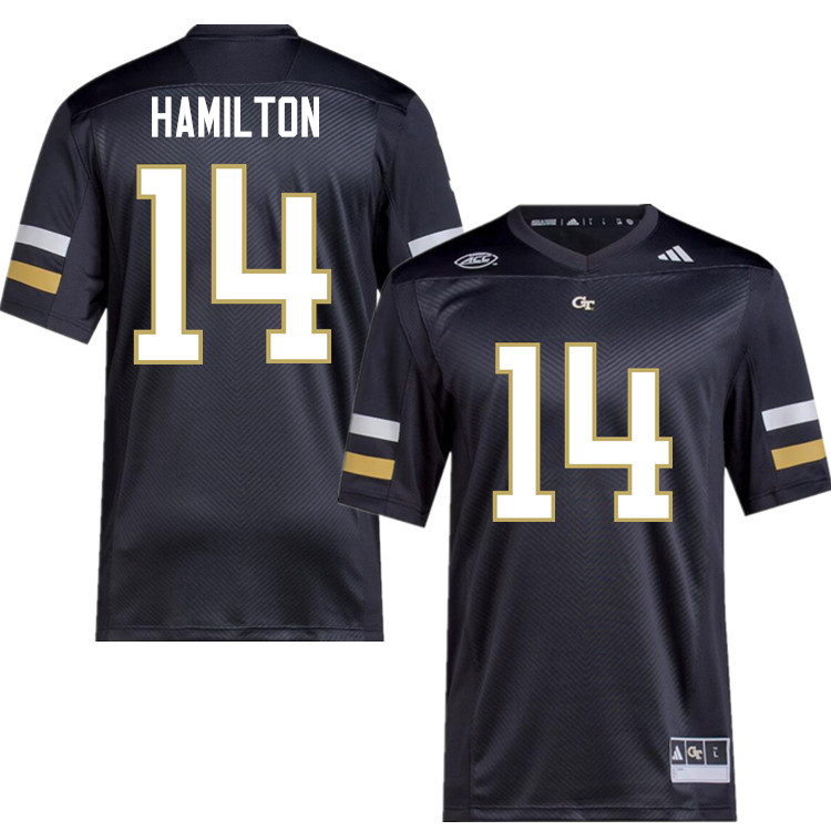 Joe Hamilton Georgia Tech Jerseys,Georgia Tech Yellow Jackets College Football Uniforms-Black